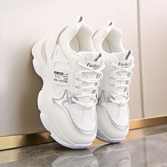 Wedge Fashion High Heel Sneakers Shoes for Women