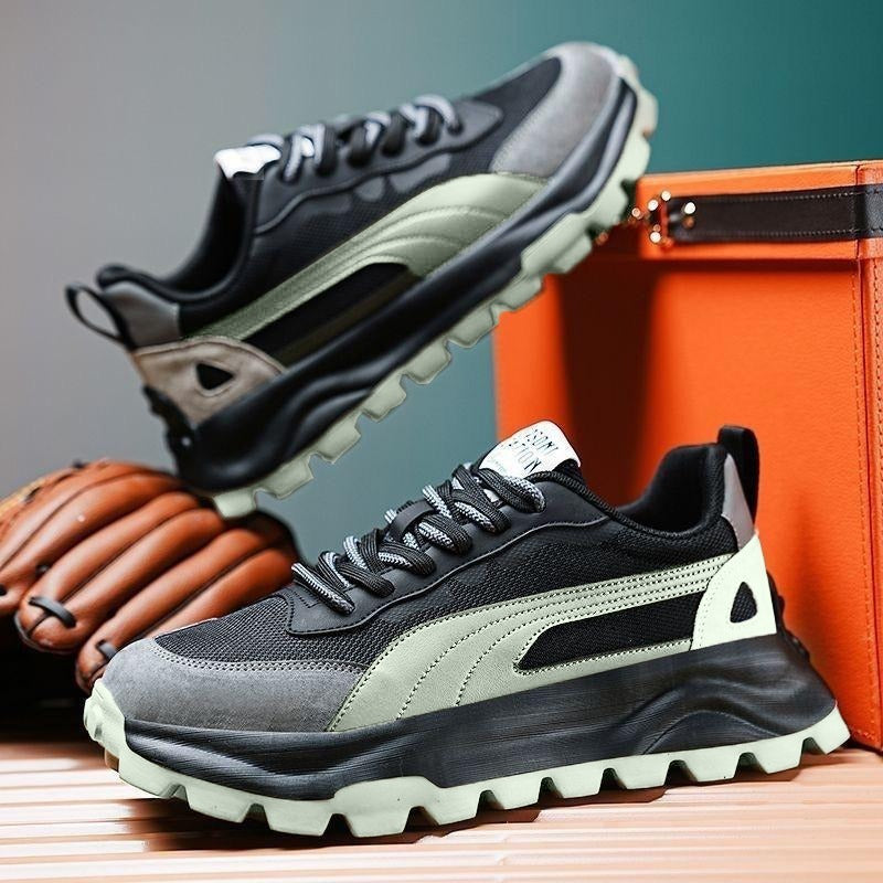 Thick Sole Walking Running Comfortable Sneakers for Men