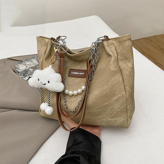 Soft Suede Stylish Tote Bag for Women