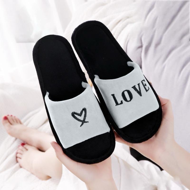 Latest Love Printed Slipper Sandals for Women