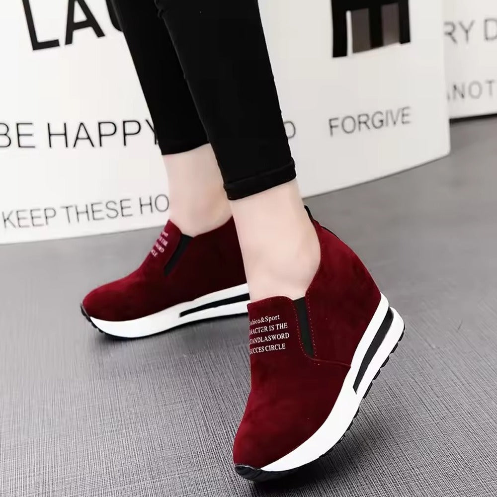 Fashion Thick Sole Slip-On Sneakers for Women