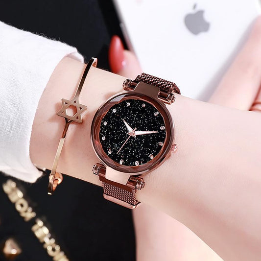 Magnet Analogue Classic Watch for Women