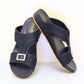 Solid Color Arab Fashion Flat Sandals for Men