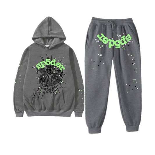 Spider Design Fashion Hoodies & Pant for Women