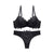 Trendy Pattern Lace Padded Bra & Panty for Women