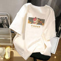 Printed Fashion Short Sleeve T-shirt for Women