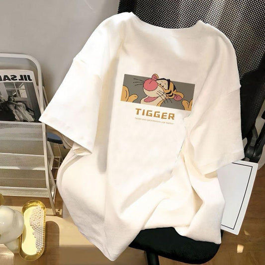 Printed Fashion Short Sleeve T-shirt for Women