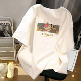 Printed Fashion Short Sleeve T-shirt for Women
