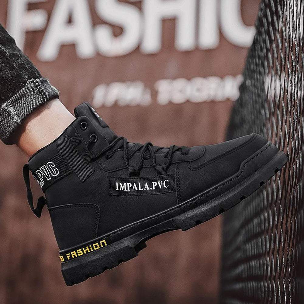 Autumn Retro Fashion Workwear Comfortable Boots for Women