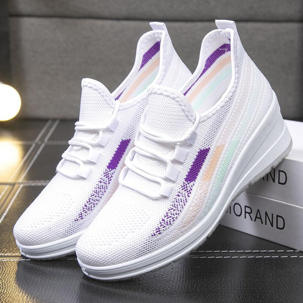 Low Top Breathable Fashion Mesh Sneakers for Women