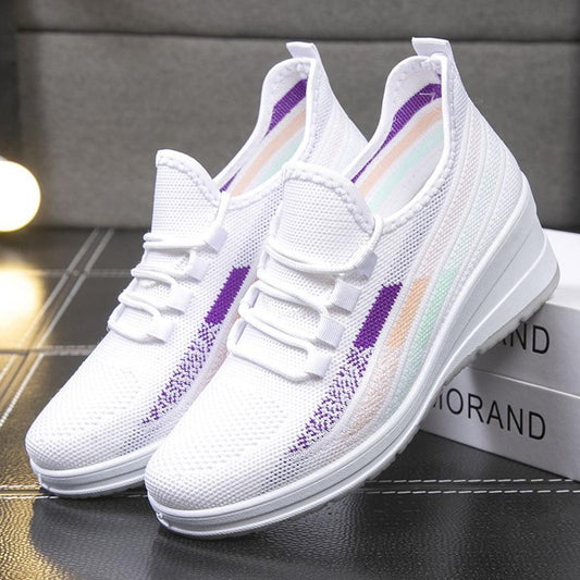 Low Top Breathable Fashion Mesh Sneakers for Women