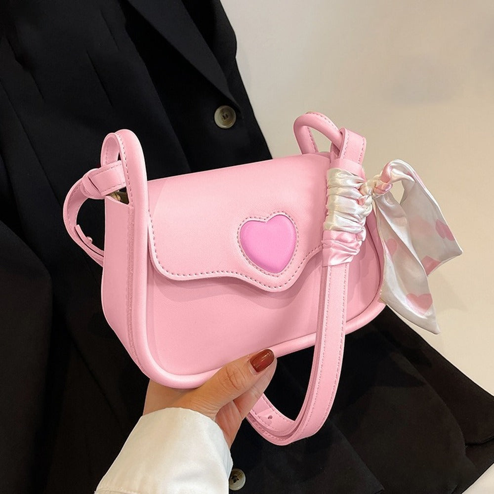 Love Pattern Mini Hand Shoulder Bag for Women