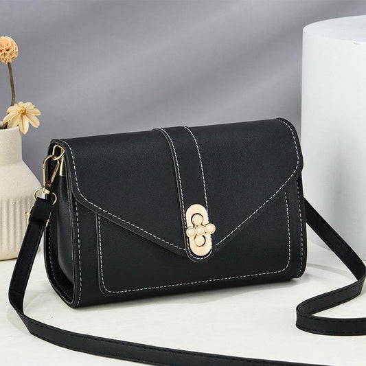 Minimal Style Street Party Hand Shoulder Solid Bag for Women