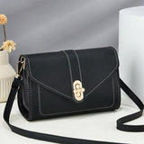 Minimal Style Street Party Hand Shoulder Solid Bag for Women