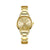 Golden Luxury Fashion Quarts Wristwatch for Women