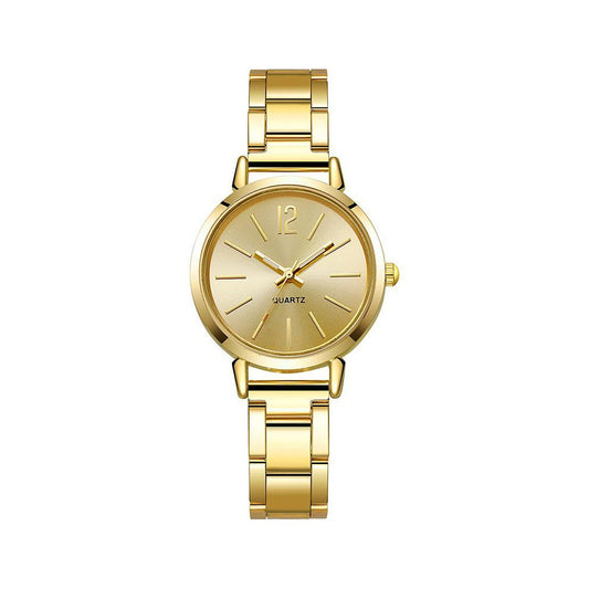 Golden Luxury Fashion Quarts Wristwatch for Women