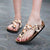 Floral Printed T-Strap Fashion Sandals for Women