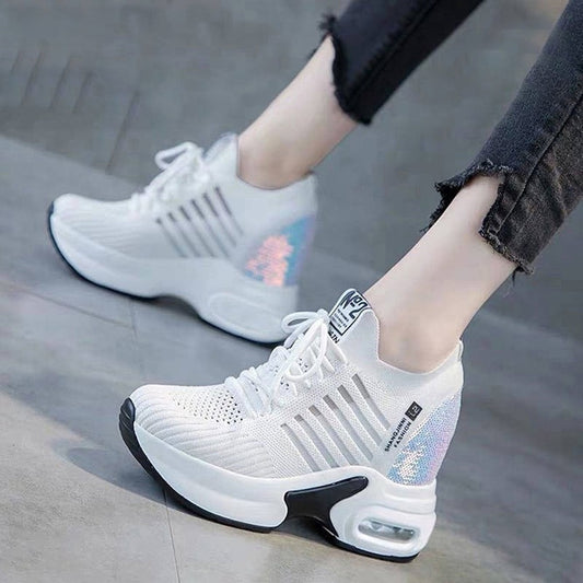 Mesh High Top Fashion Casual Sneaker Shoes for Women