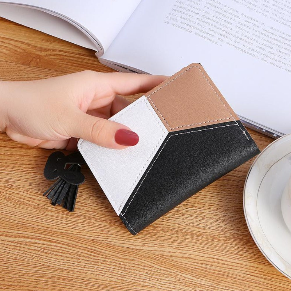 Multicolor Style Card Cash Holder Wallet for Women