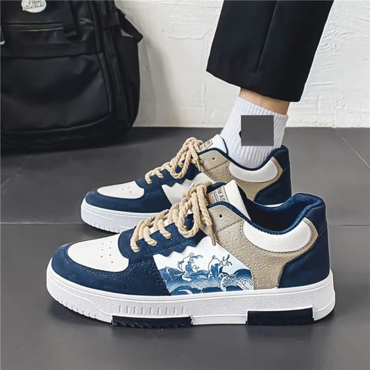 Summer Fit Thick Sole Flat Sneakers for Men