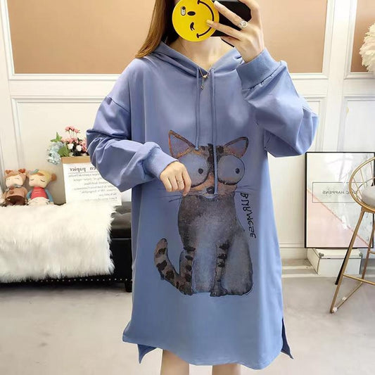Latest Printed Fashion Pullover Sweatshirt for Women