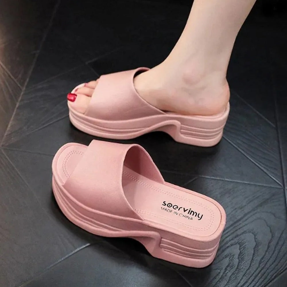 Wedge Fashion Solid Sandals for Women