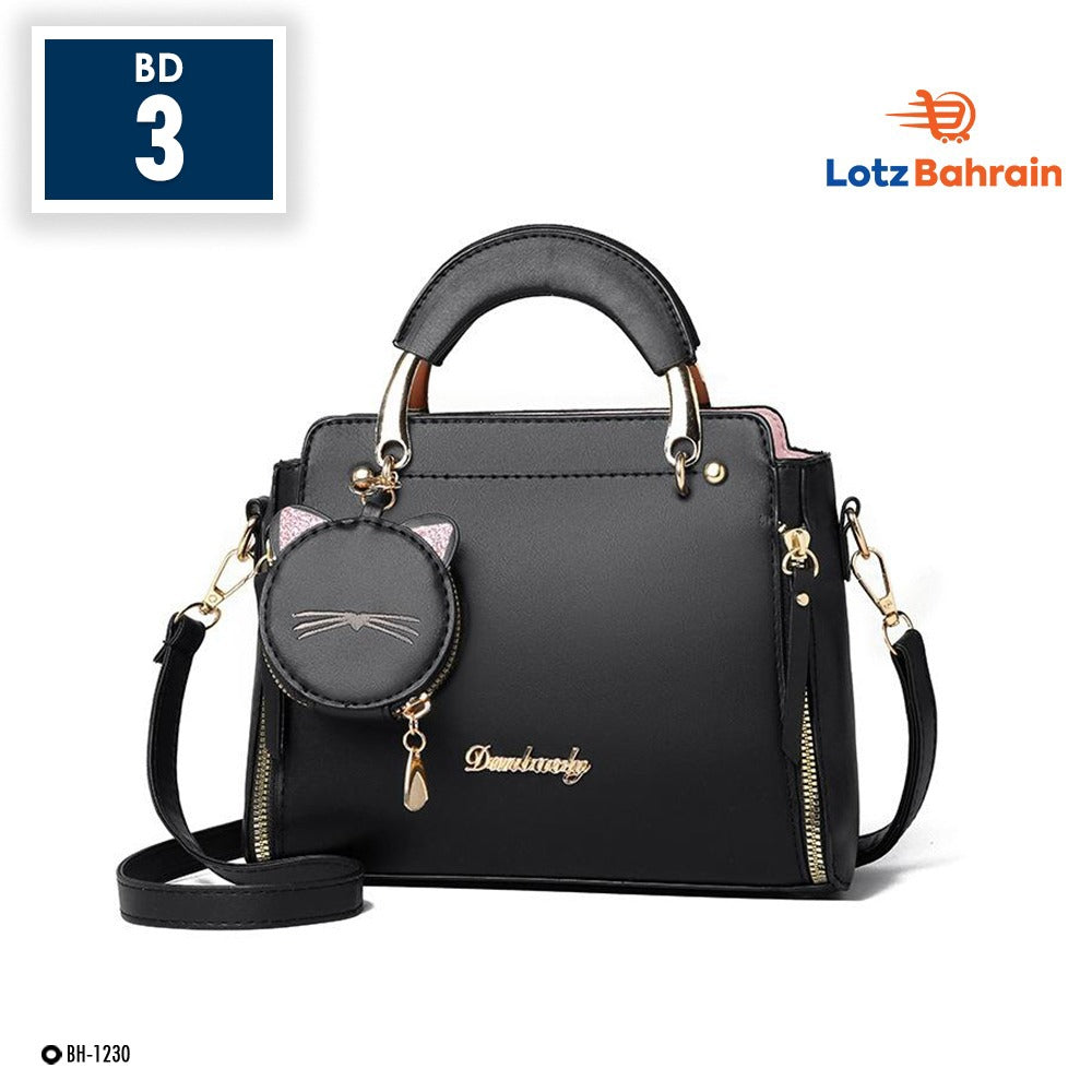 Crocodile Pattern Solid Hand Shoulder Bag