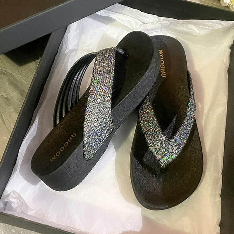 Thick Sole Fashion Walking Slipper Sandals for Ladies