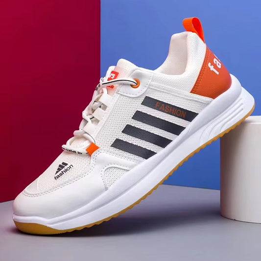 Breathable Running Fashion Lace Up Sneakers for Men