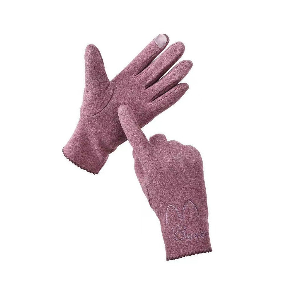 Keep Warm Winter Solid Gloves for Men & Women