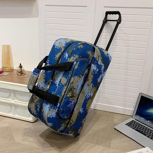 Printed Style Large Capacity Trolly Carry Bag