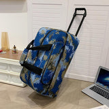 Printed Style Large Capacity Trolly Carry Bag