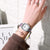 Stylish Designer Pattern Quartz Square Watch for Ladies