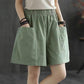 Wide Leg Fashion Large Size Shorts for Women