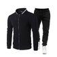 Zipper Solid Fashion Tracksuit Jogger Pant for Men