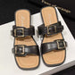 Latest Buckled Fashion Slip on Sandals for Women