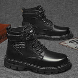 High Top Hiking Fashion Korean Boots for Men