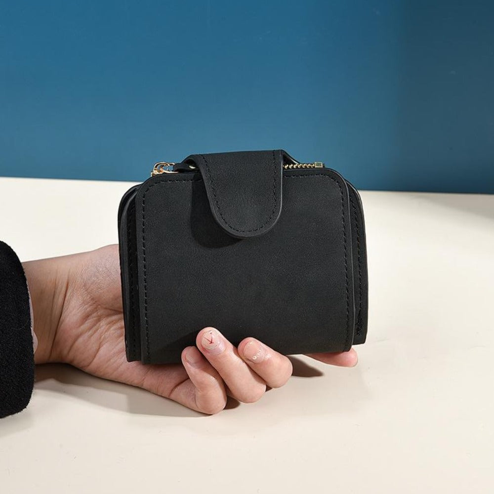 Minimal PU Leather Fashion Wallet for Men & Women