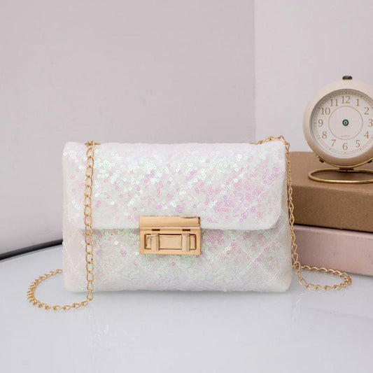 Sequin Multicolor Crossbody Hand Bag for Women
