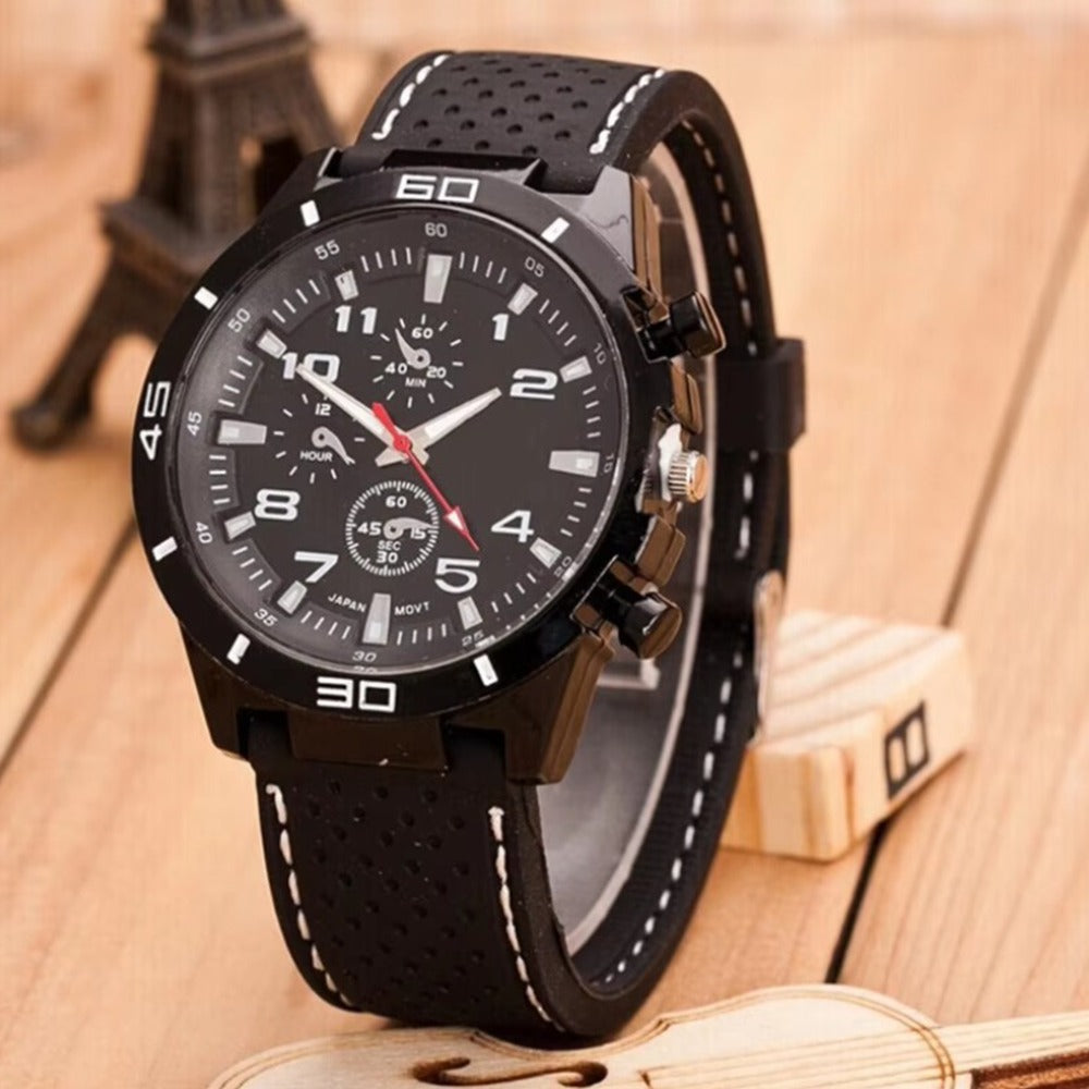 Luxury Analogue Sports Style Wristwatch for Men