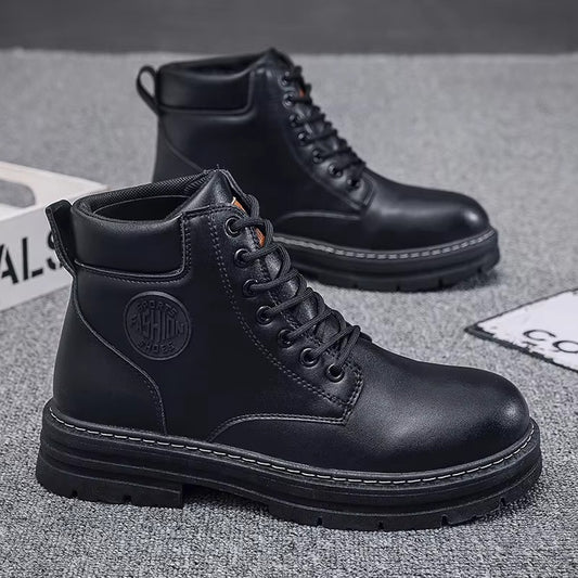 Hight Top Fashion Hiking Riding Boots for Men