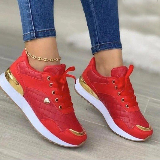 Latest Fashion Love Decor Sneaker Shoes for Women