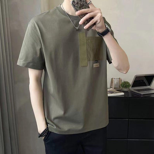 Latest Hip Hop Fashion Sort Sleeve T-shirt for Men
