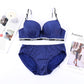 Polka Dot Fashion Non Padded Bra for Women