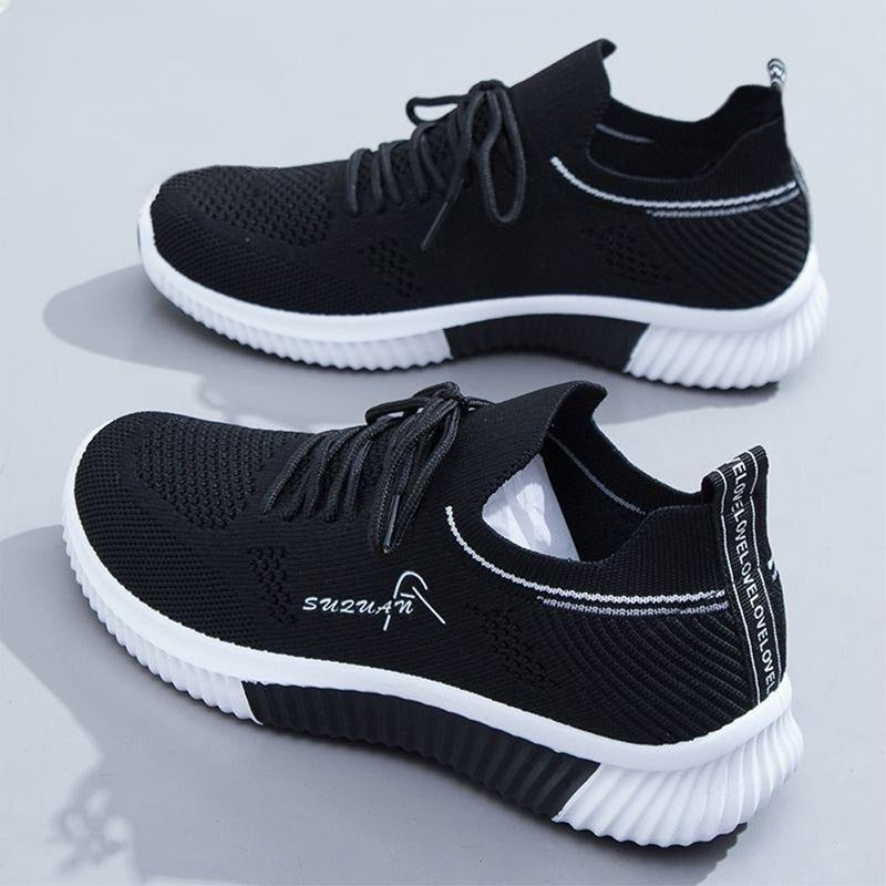 Running Walking Lace Up Mesh Casual Sneaker for Women