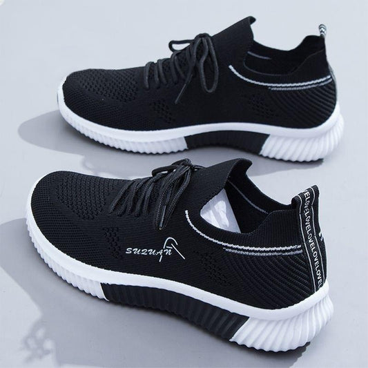 Running Walking Lace Up Mesh Casual Sneaker for Women