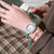 Stylish Designer Pattern Quartz Square Watch for Ladies