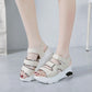 Trendy Heeled Platform Sports Sandals for Women