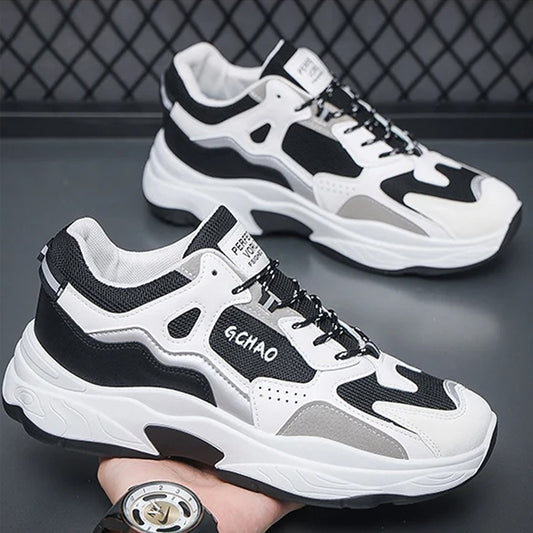 Latest High Quality Sneaker Pu Leather Shoes for Women