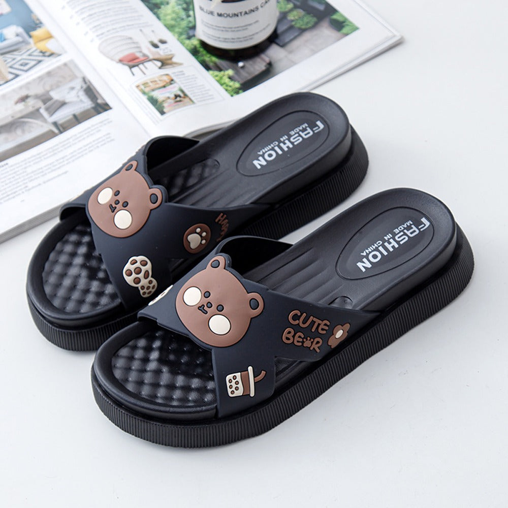 Panda Design Beach Flip Flop Sandals for Women